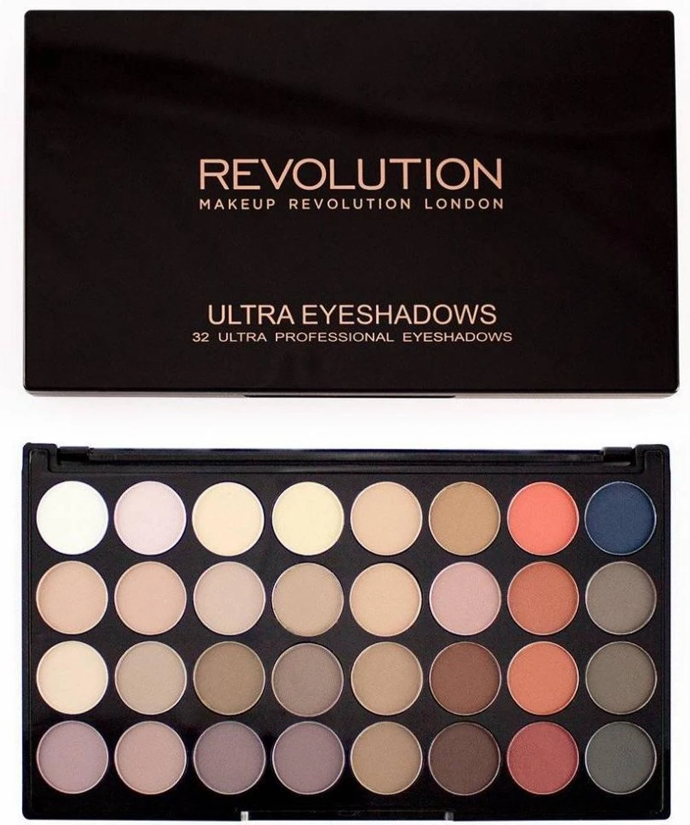 Makeup Revolution Flawless Matte 2 Oogschaduw Palette 7 Makeup Revolution Flawless Matte 2 Oogschaduw Palette - Afbeelding 5