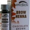 Impression Henna Wenkbrauwverf | Chocolade Bruin | Chocolate Brown | Chocolat Brun | Brow Henna | Goed Voor Meer Dan 20 Behandelingen -Cosmetische Kortingen Winkel 1025x1200 1
