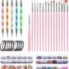 Evvie© Nail Art Kit - Penselen Met Dotting Tools - Strass Steentjes - Rhinestones - Nagel Folie - Diamantjes - Striping Tape – 65-delig 2 Evvie© Nail Art Kit - Penselen Met Dotting Tools - Strass Steentjes - Rhinestones - Nagel Folie - Diamantjes - Striping Tape – 65-delig -Cosmetische Kortingen Winkel 1036x1200 9