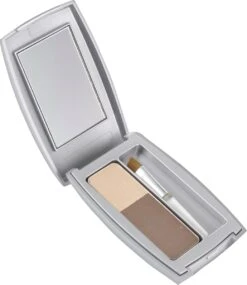 Herome Eye Care Wenkbrauw Poeder Taupe - Compact Brow Powder - Waterproof Verrijkt Met Panthenol - Volumineuze Wenkbrauwen