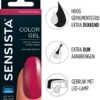 Sensista Color Gel Passionate Punch - Rood/roze Glitter