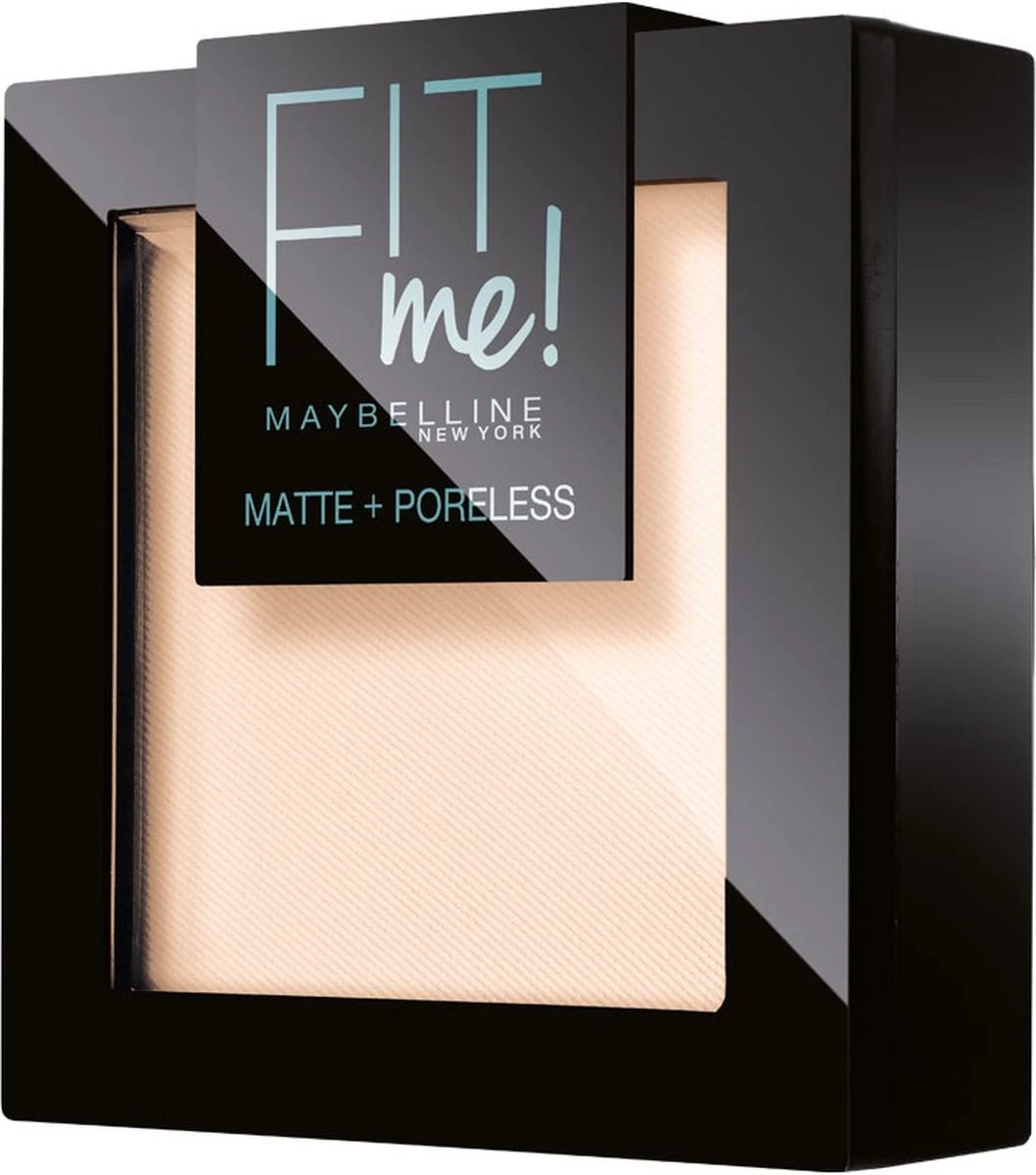 Maybelline Fit Me Matte + Poreless Compact Poeder - 104 Soft Ivory 5 Maybelline Fit Me Matte + Poreless Compact Poeder - 104 Soft Ivory - Afbeelding 3