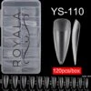 Royala 110 - Waterdrop Binnen En Buiten Full Frosted - Full Cover - Nageltips - Nepnagels - Plaknagels - In Assortimentsbox - 120 Stuks 12 Maten - Voor Gellak Acrylnagellak En PolyGel Nagels - Royala Frosted Tips Line -Cosmetische Kortingen Winkel 1063x1200 8