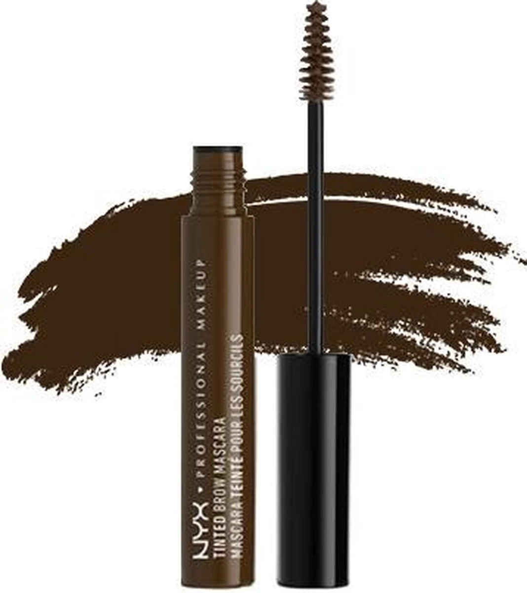 NYX Professional Makeup Tinted Brow Mascara - Espresso TBM04 - Wenkbrauwgel - 6,2 Gr 6 NYX Professional Makeup Tinted Brow Mascara - Espresso TBM04 - Wenkbrauwgel - 6,2 Gr - Afbeelding 4