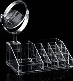 Oxid7® Organizer Voor Cosmetica Acryl - 25,5x22,5x15 Cm - 16 Vakken En Spiegel Met 3x Vergroting 10 Oxid7® Organizer Voor Cosmetica Acryl - 25,5x22,5x15 Cm - 16 Vakken En Spiegel Met 3x Vergroting -Cosmetische Kortingen Winkel 1073x1200 11