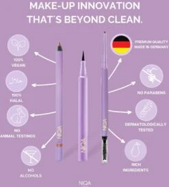 NIQA - Liquid Eyeliner Nightfall - Cat Eye Look - Vegan & Halal 11 NIQA - Liquid Eyeliner Nightfall - Cat Eye Look - Vegan & Halal -Cosmetische Kortingen Winkel 1084x1200 2