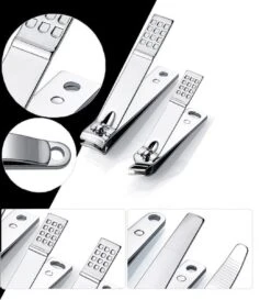 Merkloos STARMAN 7-delige Pedicure En Manicure Set - Nagelknipper - Pedicureset - Nagelvijl - Nageltang - Kalknagel - Teennagelknipper -Cosmetische Kortingen Winkel 1085x1200 6