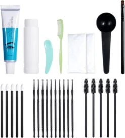 2 In 1 - Henna Wenkbrauwverf En Wimperverf - Zwart - Henna Brows - DIY Henna Brows Kit - Starterspakket Met Vele Extra's - 30 Ml -Cosmetische Kortingen Winkel 1091x1200 2