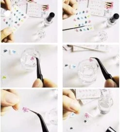 Pakket Van 50 Vellen Met Water Transfer Stickers / Decals - Sparkolia Nagel Styling - Nail Art Velletjes - Nagelstickers -Cosmetische Kortingen Winkel 1093x1200 10