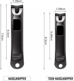 Nagelknipper Set Van 2 Voor Vingernagels En Teennagels Teennagelknipper - RVS -Cosmetische Kortingen Winkel 1104x1200 2