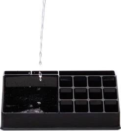 Relaxdays Cosmetica Organizer - Cosmeticahouder - Make Up Toren - Doorzichtig - 16 Vakken - Zwart -Cosmetische Kortingen Winkel 1104x1200 6