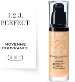Bourjois 123 Perfect Foundation - 54 Beige Foncé 19 Bourjois 123 Perfect Foundation - 54 Beige Foncé -Cosmetische Kortingen Winkel 1108x1200