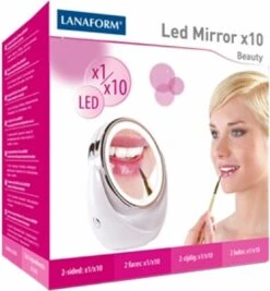 Lanaform X10 Spiegel Met Ringverlichting - Make-upspiegel - Ø11cm 17 Lanaform X10 Spiegel Met Ringverlichting - Make-upspiegel - Ø11cm -Cosmetische Kortingen Winkel 1109x1200 7