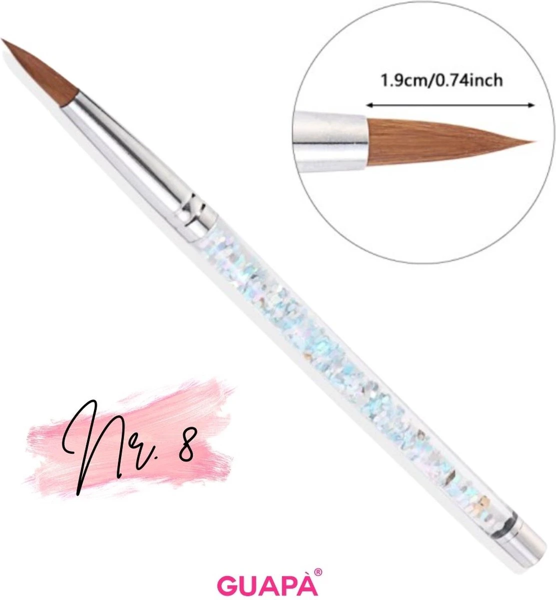 GUAPÀ Acryl Starterspakket | Acryl Nagels | Acrylic Liquid | Acryl Penselen | Dappendish | Acryl Nagels | Acrylic Nails 9 GUAPÀ Acryl Starterspakket | Acryl Nagels | Acrylic Liquid | Acryl Penselen | Dappendish | Acryl Nagels | Acrylic Nails - Afbeelding 7