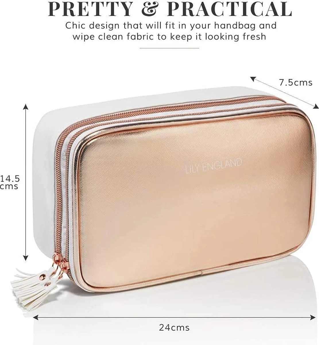 Lily England Makeup Bag Organiser 7 Lily England Makeup Bag Organiser - Afbeelding 5