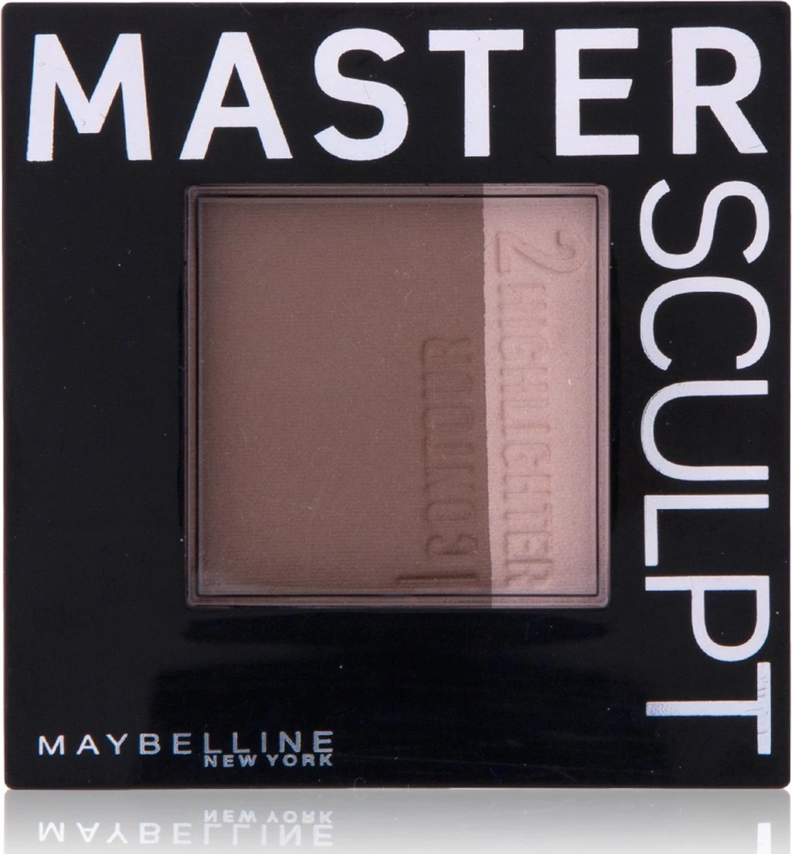 Maybelline Master Sculpt - Medium/Dark - Contouring Poeder 4 Maybelline Master Sculpt - Medium/Dark - Contouring Poeder - Afbeelding 2