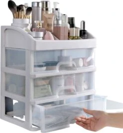 Make Up Organizer Met Lade - Cosmetica Opbergdoos - Sieradendoos - Beauty -Cosmetische Kortingen Winkel 1113x1200 7