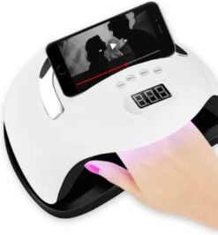 Rebela | Nageldroger | Gelnagels | GEL UV LED Nail Lamp 168w | UV Lamp Gelnagels | Led Nagellamp | Nageldroger | Wit 21 Rebela | Nageldroger | Gelnagels | GEL UV LED Nail Lamp 168w | UV Lamp Gelnagels | Led Nagellamp | Nageldroger | Wit -Cosmetische Kortingen Winkel 1115x1200 5