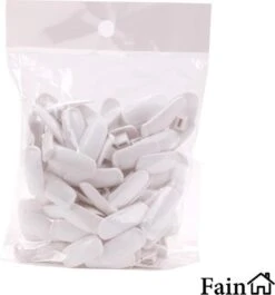 Oefen Nagels - 100 Stuks – Wit – Nailtrainer Tips - Nailtrainer Nagel Oefenhand - Oefenhand Voor Nagels – Nagel Oefenhand – Nailtrainer Refill – Nagel Bedjes Oefenhand -Cosmetische Kortingen Winkel 1117x1200 10