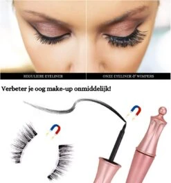 Nepwimpers - Nep Wimpers - Valse Wimpers - Lashes - False Lashes - Magnetische Wimpers - Magnetische Eyeliner - Miami -Cosmetische Kortingen Winkel 1121x1200 5