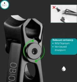 Obioli ™ Nagelknipper Set - Luxe Cadeau Doos Voor Mannen En Vrouwen - Nageltang - Nagelschaar - Kalknagels - Teennagel - Met Nagelvijl - Zwart - Groot - Gift Box -Cosmetische Kortingen Winkel 1124x1200 6