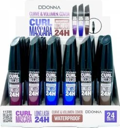 D'Donna - Curl Mascara - Blauw - Waterproof - 1 Flesje Met 8 Gram Inhoud 12 D'Donna - Curl Mascara - Blauw - Waterproof - 1 Flesje Met 8 Gram Inhoud -Cosmetische Kortingen Winkel 1128x1200 7