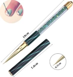 Nail Art Penselen - 8-delig - Penselen - Nail Art Brushes - Nail Art Kwasten - Nail Art - Nail Art Tools - Nail Art Set - Nail Art Kwast - Penselenset - Penselen Set - Penselen Nagels - Nail Art - Nail Art Kit - Nail Art Penseel -Cosmetische Kortingen Winkel 1132x1200 11