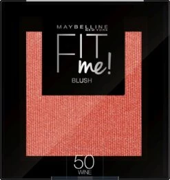 Maybelline Fit Me Blush - 50 Wine - Natuurlijk Ogende Rouge - 4.5 Gr -Cosmetische Kortingen Winkel 1133x1200