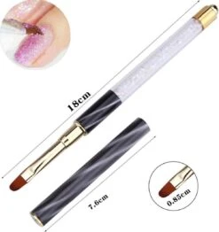 Nail Art Penselen - 8-delig - Penselen - Nail Art Brushes - Nail Art Kwasten - Nail Art - Nail Art Tools - Nail Art Set - Nail Art Kwast - Penselenset - Penselen Set - Penselen Nagels - Nail Art - Nail Art Kit - Nail Art Penseel -Cosmetische Kortingen Winkel 1133x1200 8