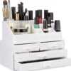 Relaxdays Make-up Organizer - Tweedelig - Cosmetica Opbergdoos - Wit 1 Relaxdays Make-up Organizer - Tweedelig - Cosmetica Opbergdoos - Wit -Cosmetische Kortingen Winkel 1135x1200 16