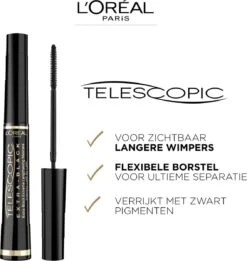 L’Oréal Paris Telescopic Mascara - Extra Zwart 3 Stuk -Cosmetische Kortingen Winkel 1135x1200 9