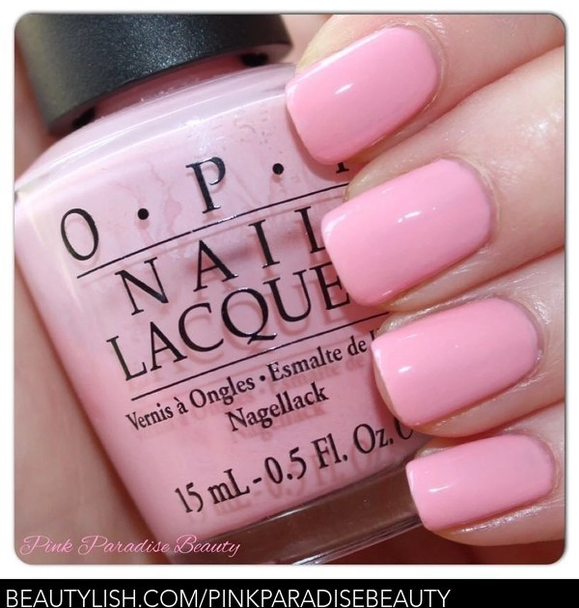 OPI - Nail Lacquer - Pink-Ing Of You 4 OPI - Nail Lacquer - Pink-Ing Of You - Afbeelding 2