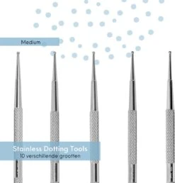 YUBBI™ 5 Delige Nail Art Dotting Tool Set - Nagellak Acryl Penselen - Dubbelzijdig - RVS - 10 Maten 10 YUBBI™ 5 Delige Nail Art Dotting Tool Set - Nagellak Acryl Penselen - Dubbelzijdig - RVS - 10 Maten -Cosmetische Kortingen Winkel 1150x1200 4