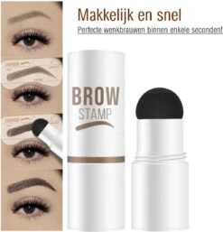 Merkloos Wenkbrauw Stempel – Brow Stamp – Stempelset – Make Up – Bruin – Incl. 34 Sjablonen – Incl. Wenkbrauw Borstel – Waterproof - Herbruikbaar - Cadeau Voor Haar -Cosmetische Kortingen Winkel 1153x1200 3