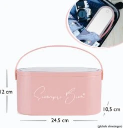 Beautycase Rose - LED-spiegel - Make Up - Make-up Org - Make-up Organizer Met Spiegel - Make-up Koffer - Beautycase - Multifunctioneel - Reisformaat -Cosmetische Kortingen Winkel 1153x1200 5