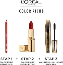 L’Oréal Paris Lippenstift Color Riche Satin - 112 Paris Paris Roze -Cosmetische Kortingen Winkel 1154x1200 13