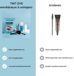 2 In 1 - Henna Wenkbrauwverf En Wimperverf - Zwart - Henna Brows - DIY Henna Brows Kit - Starterspakket Met Vele Extra's - 30 Ml -Cosmetische Kortingen Winkel 1159x1200 7