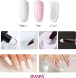 GUAPÀ® Acryl Starterspakket Pink Clear White | Acryl Poeder | Acrylic Liquid | Acryl Penselen | Dappendish | Acryl Nagels | Professionele Kwaliteit | Nepnagels 12 GUAPÀ® Acryl Starterspakket Pink Clear White | Acryl Poeder | Acrylic Liquid | Acryl Penselen | Dappendish | Acryl Nagels | Professionele Kwaliteit | Nepnagels -Cosmetische Kortingen Winkel 1160x1200 19