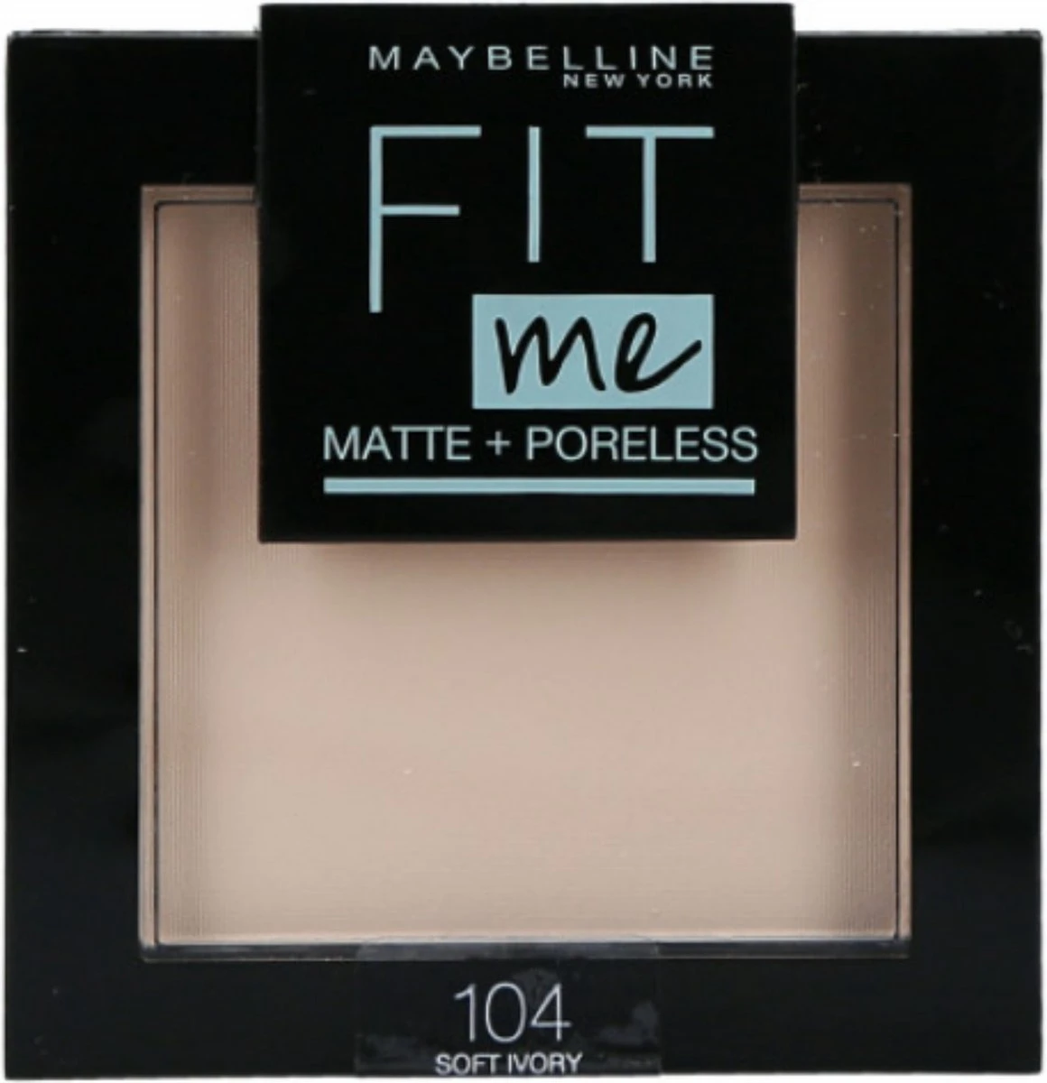 Maybelline Fit Me Matte + Poreless Compact Poeder - 104 Soft Ivory 7 Maybelline Fit Me Matte + Poreless Compact Poeder - 104 Soft Ivory - Afbeelding 5