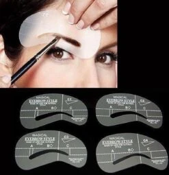 4 Stuks Wenkbrauw Mal - Template - Makeup - Sjabloon - Wenkbrauwpotlood 11 4 Stuks Wenkbrauw Mal - Template - Makeup - Sjabloon - Wenkbrauwpotlood -Cosmetische Kortingen Winkel 1161x1200 11