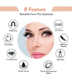 Nepwimpers - Nep Wimpers - Valse Wimpers - Lashes - False Lashes - Magnetische Wimpers - Magnetische Eyeliner - Miami -Cosmetische Kortingen Winkel 1164x1200 2