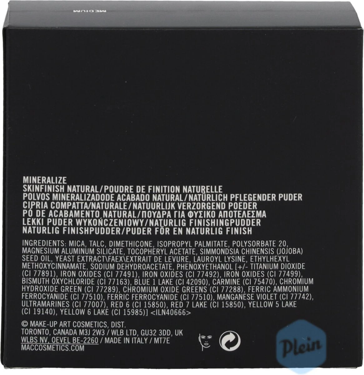 MAC Cosmetics Mineralize Skinfinish Natural - Medium - Gezichtspoeder 9 MAC Cosmetics Mineralize Skinfinish Natural - Medium - Gezichtspoeder - Afbeelding 7