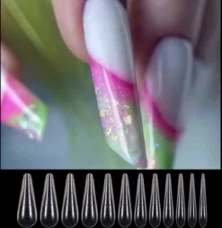 Royala Mold11 Dual System Forms - Mold - 120 Stuks - 12 Maten In Handige Tipbox - Polygel Tips - Voor Polygel En Acrylgel - Mix System Forms - Tips Voor Polygel - Royala Dual Mold Tips Line -Cosmetische Kortingen Winkel 1165x1200 11