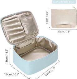 Make-uptas, Grote Toilettas, Reistas Voor Make-up, Voor Vrouwen En Meisjes