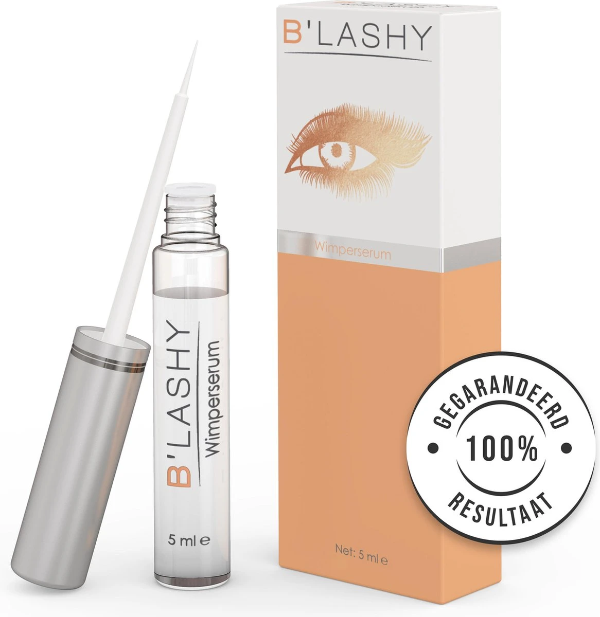 B’LASHY® Wimperserum - Wimper Groeimiddel - Wimper Serum Voor Sterke, Lange En Volle Wimpers - 5 Ml 3 B’LASHY® Wimperserum - Wimper Groeimiddel - Wimper Serum Voor Sterke, Lange En Volle Wimpers - 5 Ml