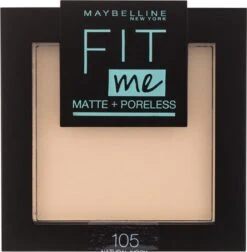 Maybelline Fit Me Matte & Poreless - 105 Natural - Gezichtspoeder -Cosmetische Kortingen Winkel 1174x1200 4
