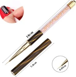 Nail Art Penselen - 8-delig - Penselen - Nail Art Brushes - Nail Art Kwasten - Nail Art - Nail Art Tools - Nail Art Set - Nail Art Kwast - Penselenset - Penselen Set - Penselen Nagels - Nail Art - Nail Art Kit - Nail Art Penseel -Cosmetische Kortingen Winkel 1177x1200 20