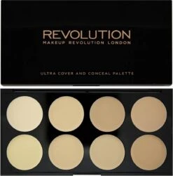Makeup Revolution Cover & Conceal Cream Palette - Light 12 Makeup Revolution Cover & Conceal Cream Palette - Light -Cosmetische Kortingen Winkel 1179x1200
