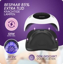 Rostem 120W LED Nageldroger Lamp - UV Lamp - Geschikt Voor Elke Nagel Gellak - 120W -Cosmetische Kortingen Winkel 1180x1200 11