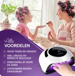 Rostem 120W LED Nageldroger Lamp - UV Lamp - Geschikt Voor Elke Nagel Gellak - 120W -Cosmetische Kortingen Winkel 1180x1200 6